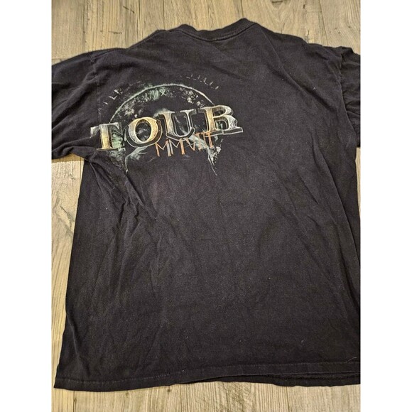 Vintage Disturbed Shirt XXL Lost Souls Band Concert MMIX Rock Tour Tee - Picture 4 of 7